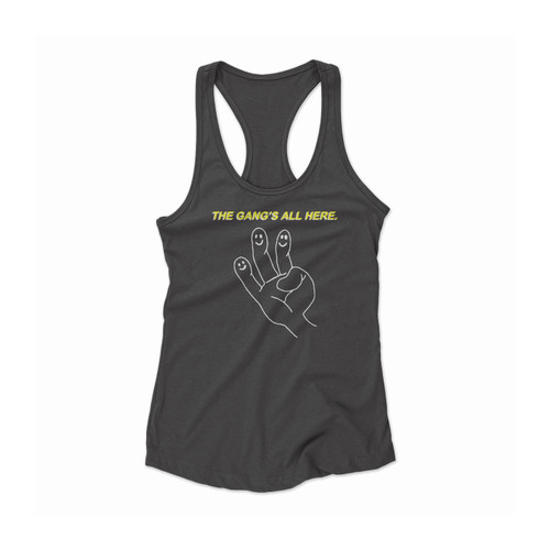 The Gang's All Here Women Racerback Tank Top