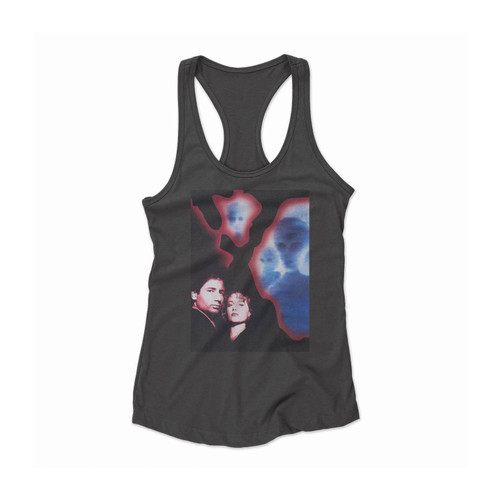 X-Files File 3 Abduction Women Racerback Tank Top