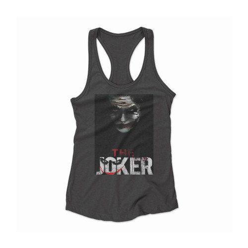 The Joker Hahaha Women Racerback Tank Top