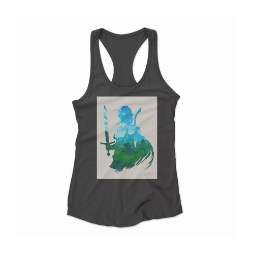 Zelda Breath Of The Wild Women Racerback Tank Top