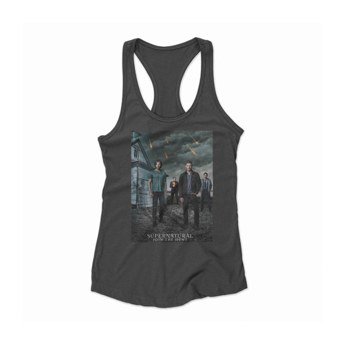 Supernatural Join The Hunt Women Racerback Tank Top