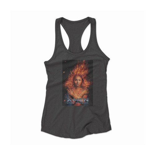 X Men Dark Phoenix Movie Women Racerback Tank Top