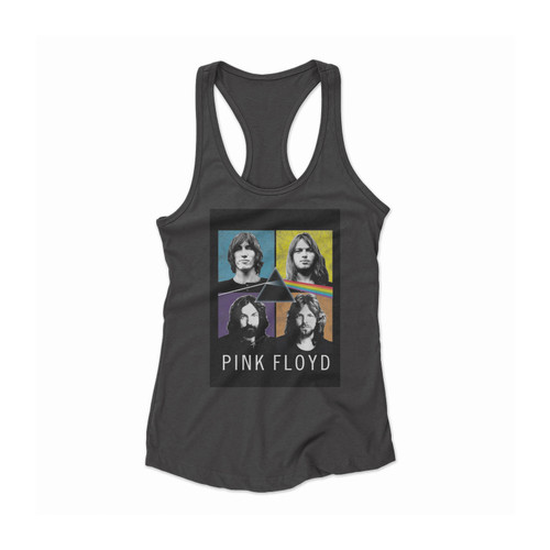 Pink Floyd Band Warhol Women Racerback Tank Top