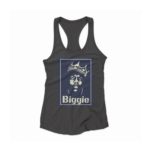 Notorious Big Biggie Women Racerback Tank Top