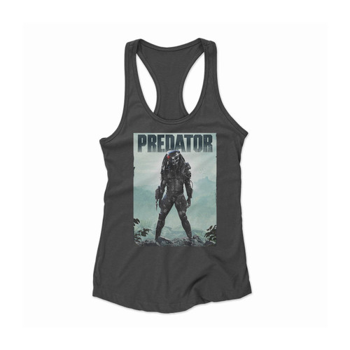 The Predator Hot Movie Art Women Racerback Tank Top