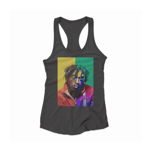 Lil Uzi Hip Hop Singer Art Women Racerback Tank Top