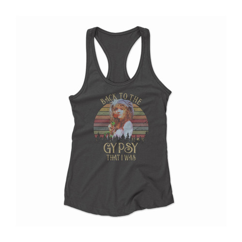 Stevie Nicks 2 Women Racerback Tank Top