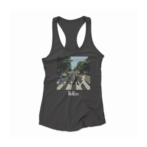 The Beatles Abbey Road Album Women Racerback Tank Top