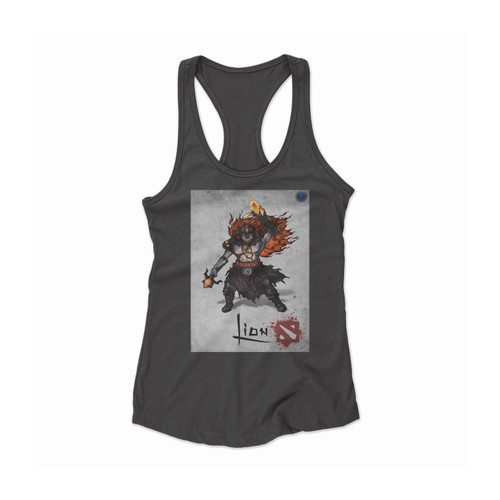 Lion Dota 2 Women Racerback Tank Top