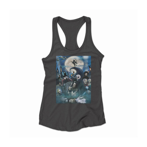 Nightmare Christmas Bash Women Racerback Tank Top