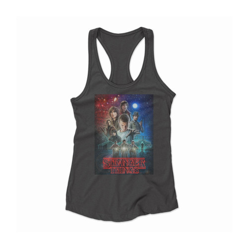 Stranger Things Tv Series 2 Women Racerback Tank Top