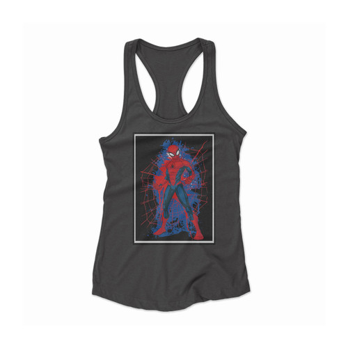Spider Man Slinger Women Racerback Tank Top