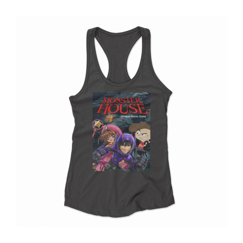 Monster House Women Racerback Tank Top