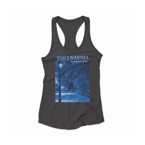 Narnia Lamp Post Women Racerback Tank Top