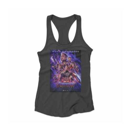 Film Avengers Endgame Women Racerback Tank Top