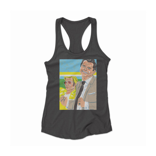 Once Upon A Time In Hollywood Daryl Rainbow Women Racerback Tank Top