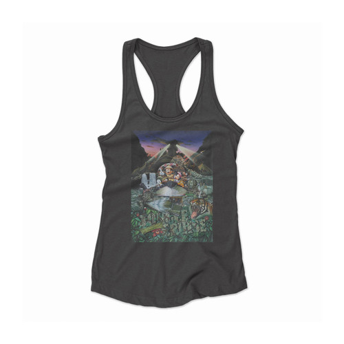 Tokyo Disneyland Jungle Cruise Women Racerback Tank Top