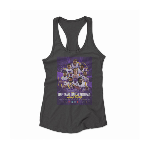 Lsu Football Team 2019 Women Racerback Tank Top