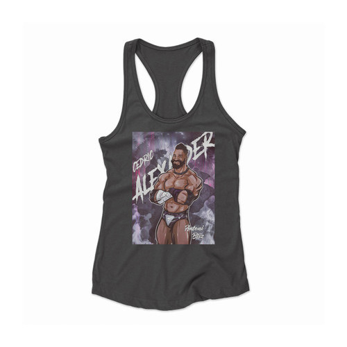 Cedric Alexander Women Racerback Tank Top