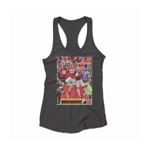 Patrick Mahomes 4 1 Women Racerback Tank Top