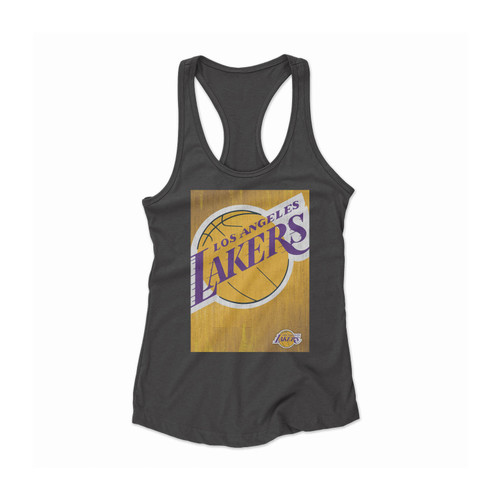 Los Angeles Lakers 4 Women Racerback Tank Top