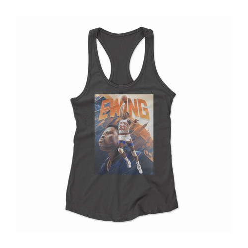 Patrick Ewing Nba Women Racerback Tank Top