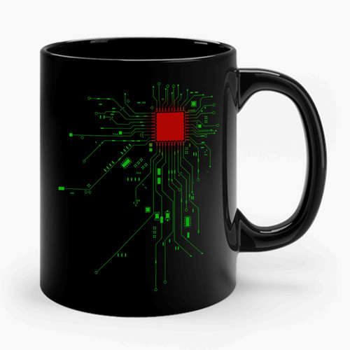 Cpu Heart 2 Ceramic Mug