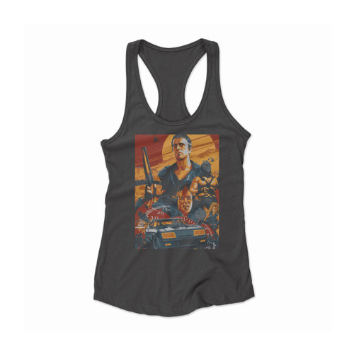 Mad Max Deep Fried Movies Women Racerback Tank Top