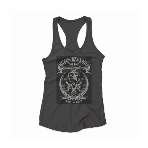 Black Sabbath The End Tour Women Racerback Tank Top
