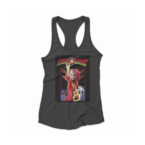 Flash Gordon Theme Song Women Racerback Tank Top