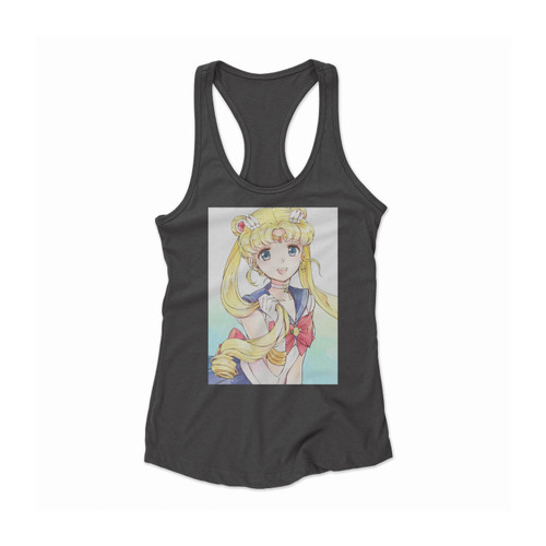 Sailor Moon 3 Women Racerback Tank Top