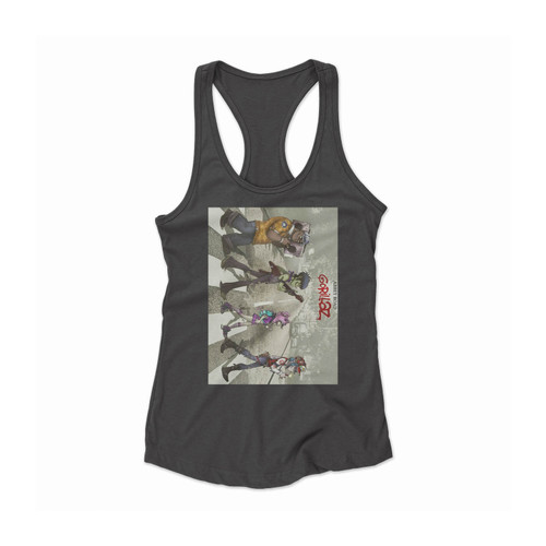 Musik Gorillaz Band Women Racerback Tank Top