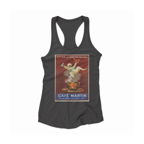 Cafe Martin Women Racerback Tank Top