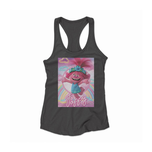 Dreamworks Trolls Poppy Women Racerback Tank Top