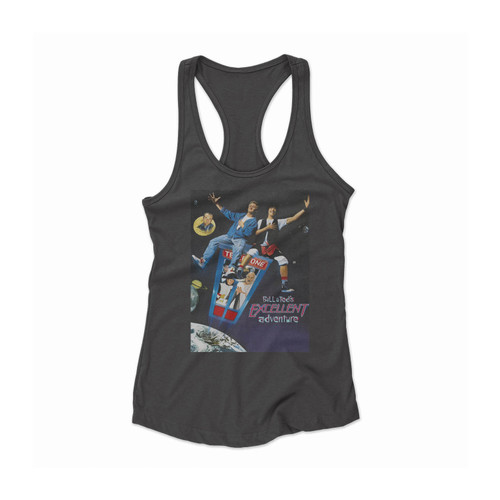 Bill And Ted Excellect Adventure Women Racerback Tank Top