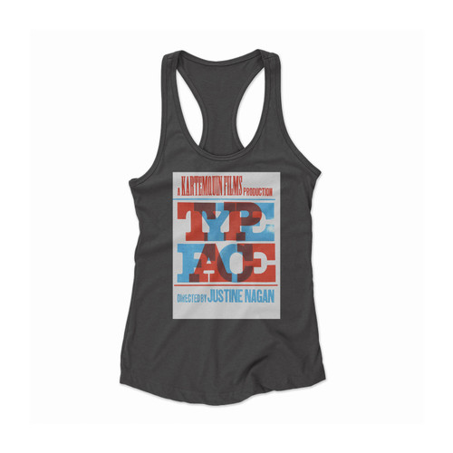 Typeface Women Racerback Tank Top