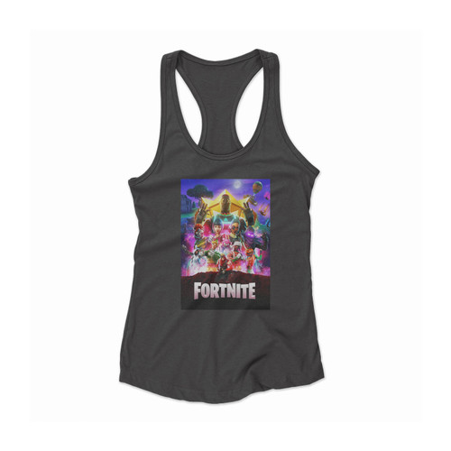 fortnite character Women Racerback Tank Top