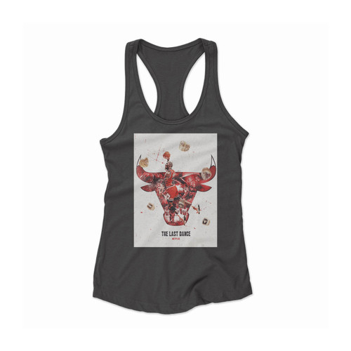 The Last Dance Bull Women Racerback Tank Top