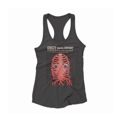 Alien Movie Sci Fi Predator Czech Women Racerback Tank Top