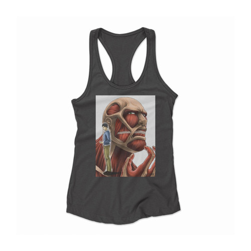 Attack On Titan 4 Women Racerback Tank Top