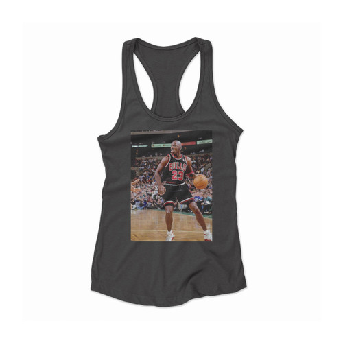 Michael Jordan Chicago Bulls 1 Women Racerback Tank Top