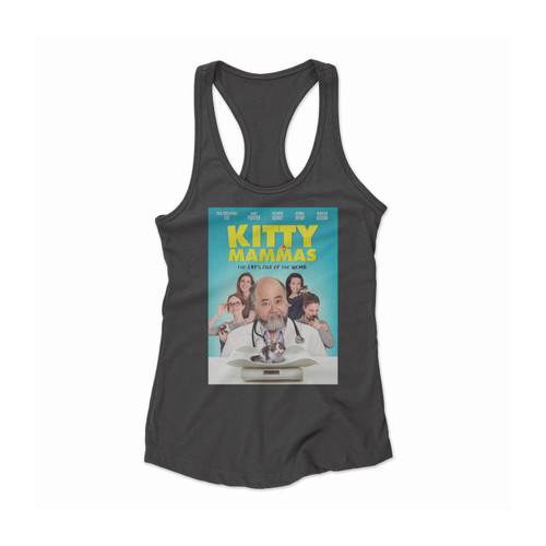 Kitty Mammas Movie Women Racerback Tank Top