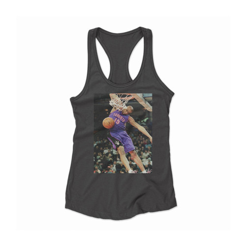 Vince Carter Dunk Basketball Star Boy Room Women Racerback Tank Top