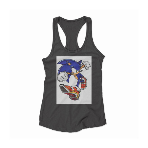 Sonic Adventure Women Racerback Tank Top