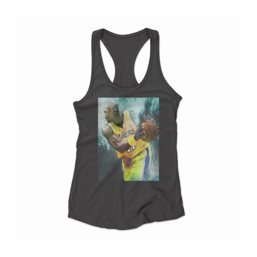 Karl Malone Art 1 Women Racerback Tank Top