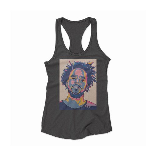 Design J Cole Women Racerback Tank Top