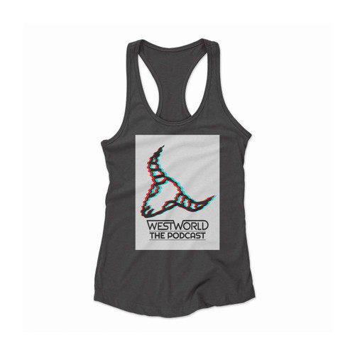 Westworld The Podcast Women Racerback Tank Top