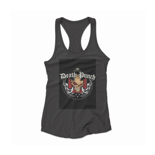 Five Finger Death Punch Iron Cross Women Racerback Tank Top