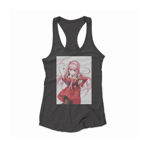 Anime Darling In The Franxx Zero Two Women Racerback Tank Top