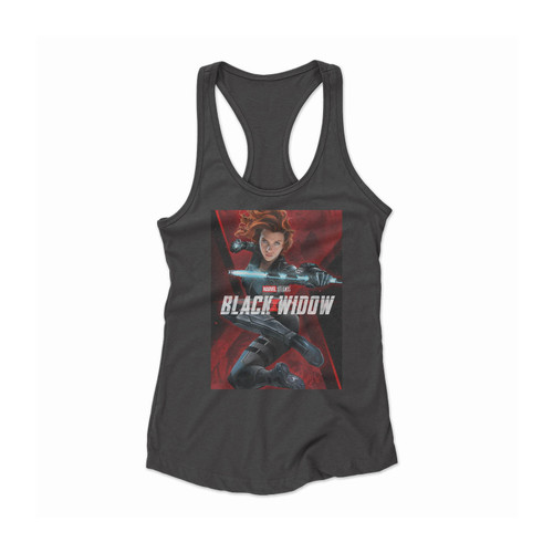 Black Widow Marvel 1 Women Racerback Tank Top